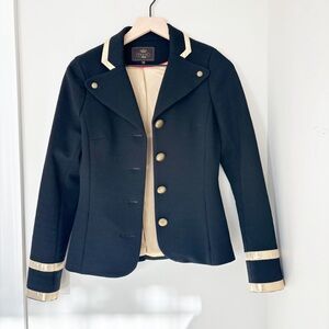 TOCCA navy with gold trim military blazer sz.4